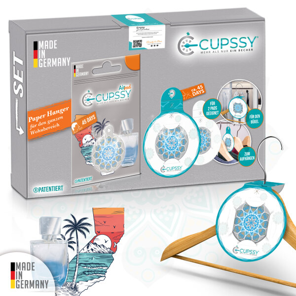 DuftPad und Paperhänger Schrankduft & Schublade California Scents Parfüm Duft - Cupssy AirPad