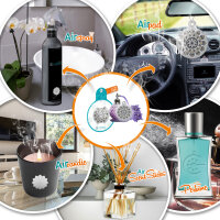 Duft Set für Schrankduft, Schublade und unterwegs Chloe Parfüm Duft - Cupssy SET AirPad + AirSpray