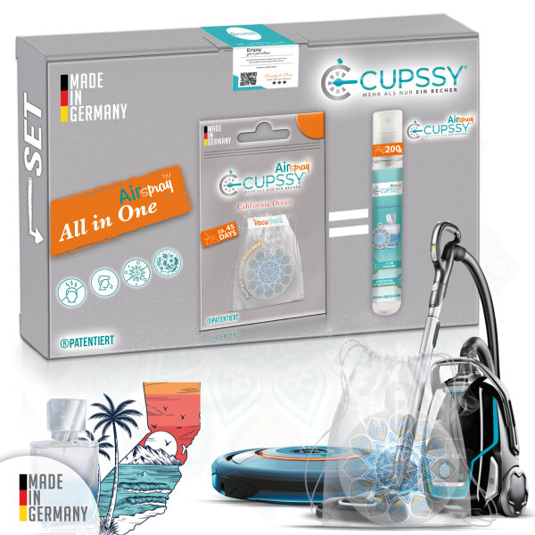 Staubsauger Duft California Scents Parfüm Duft - Cupssy AirSpray