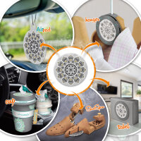 Cupssy Table AirPad Raumerfrischer Duft: Frische Wäsche Klassik - für Ihr Zuhause und Büro