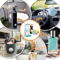 Cupssy Table AirPad Raumerfrischer Duft: Tabacco Vanille Parfüm - für Ihr Zuhause und Büro