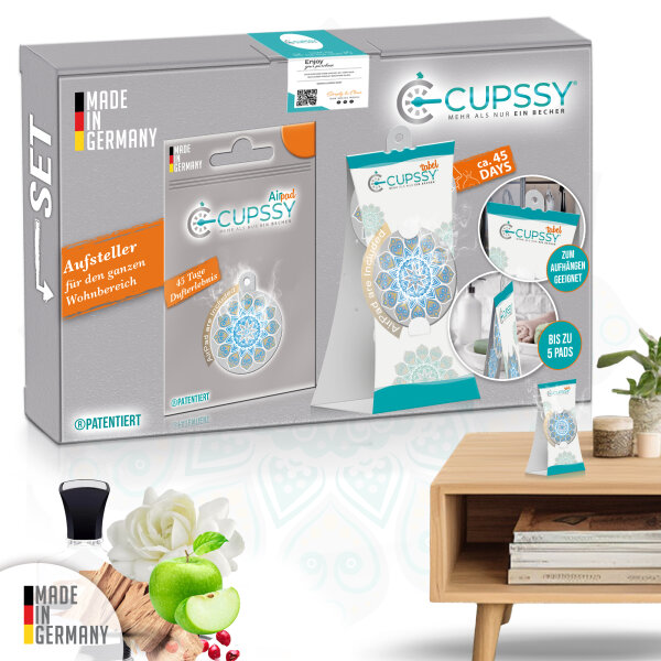 Cupssy Table AirPad Raumerfrischer Duft: Creed Aventus Parfüm - für Ihr Zuhause und Büro