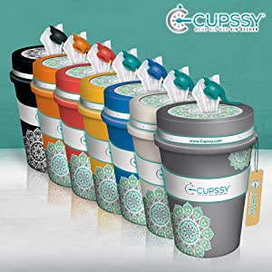 Cupssy Cup Becher Original - Verschluss luftdicht Haltbarkeit