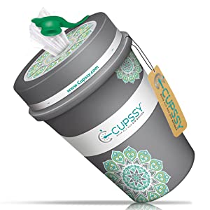 Cupssy Cup Becher Original - Verschluss luftdicht Haltbarkeit